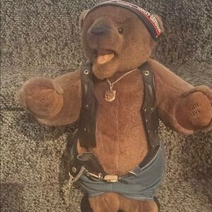 Harley Davidson Franklin Mink Bear